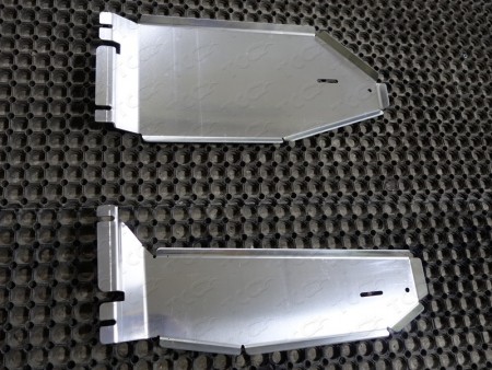 Защита бака левая и правая (алюминий) 4 мм на Ниссан Икс-Трейл ( Nissan X-Trail T32 с 2015-)