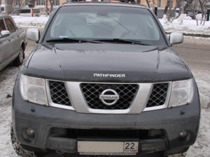 Дефлектор капота Nissan NAVARA/PATHFINDER (2005-2014)