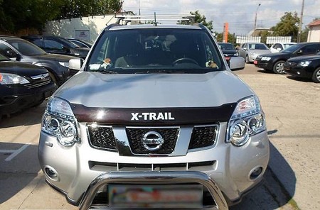 Дефлектор капота Nissan X-Trail NS45 VipTuning Дефлектор капота Nissan X-Trail NS45 VipTuning