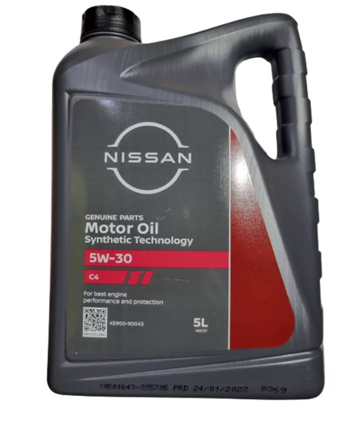 МОТОРНОЕ МАСЛО 5Л 5W30 DPF C4 NISSAN KE90090043R Оригинал Ниссан МОТОРНОЕ МАСЛО 5Л 5W30 DPF C4 NISSAN KE90090043R Оригинал Ниссан