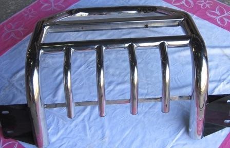 Защита переднего бампера (кенгурятник) Nissan Patrol (1998-2010_