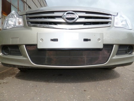 Защита радиатора Nissan Almera ( Ниссан Альмера 2013-) 