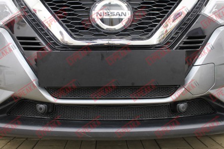 Защита радиатора Премиум NISSAN QASHQAI II рестайлинг (2019-) с парктроником