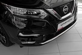 Накладка на передний бампер, нерж. для NISSAN Qashqai (J11) 2019- рестайлинг
