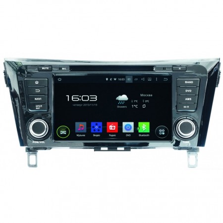 Штатное головное устройство Incar INCAR АHR-6282BV на Nissan X-Trail, Qashqai (2015+) для авто с круговым обзором