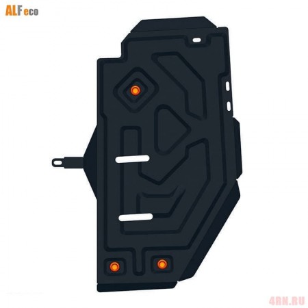 Защита топливного бака для Nissan Terrano 2WD V - 1,6: 2,0 2014-, ALFeco ALF1808 Защита топливного бака для Nissan Terrano 2WD V - 1,6: 2,0 2014-, ALFeco ALF1808
