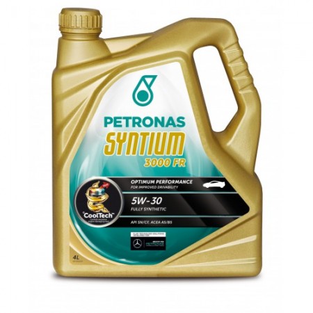Масло моторное ACEA А5В5 Petronas Syntium 3000 FR 5W30 | 4 литра 70260K1YEU