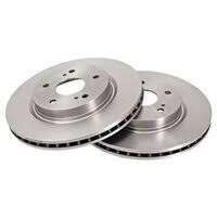 Диски тормозные передние комплект 2шт к Nissan Terrano D10 2,0 Бензин '2014- ( D=280мм.) / 4020600Q1B/ BN1415 LynxAuto