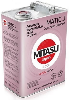 Трансмиссионное масло Mitasu ATF MATIC J 4л MJ3334