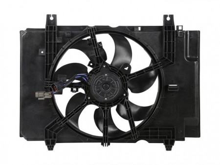 Диффузор вентилятора в сборе ( вентилятор радиатора основного) для Nissan Sentra B17, Tiida C13/ 214814MA0ANissan