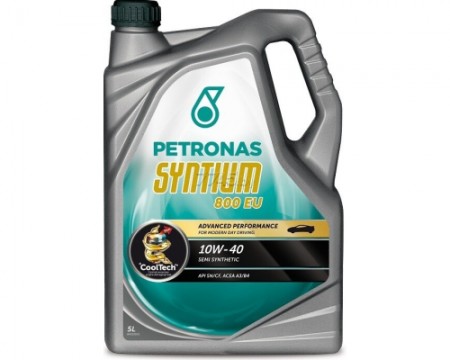 Масло моторное Petronas Syntium 800 EU 10W40 API SN ACEA A3/B4 | 5 литров 70732M12EU