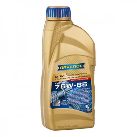 Масло трансмиссионное синтетическое RAVENOL MTF-1 75W-85 GL- 4 / GL- 5/  1L