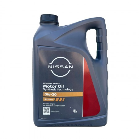 Масло моторное синтетическое 0W20 SN/ GF-5 ke90090143 Nissan