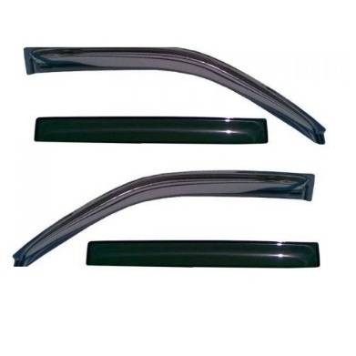 Дефлекторы окон на Ниссан Патфайндер (Nissan Pathfinder  ( R51) 2005-2014