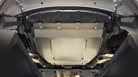 Защита картера и АКПП ( алюминий) 4мм для Nissan X-Trail ( T33 ) 4WD HYBRID E-Power 2023- Защита картера и АКПП ( алюминий) 4мм для Nissan X-Trail ( T33 ) 4WD HYBRID E-Power 2023-