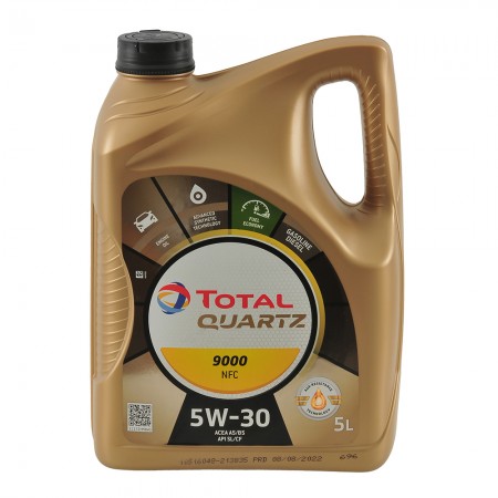 Моторное масло Total Quartz 9000 Future NFC 5W30 5л A5/B5 SL/CF 213835 